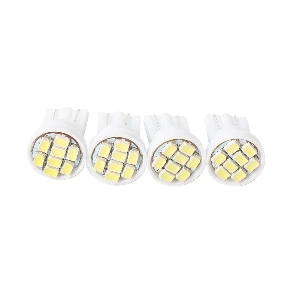 11PCS White LED Interior Lights Package for T10 31mm (Fits Various Models)
