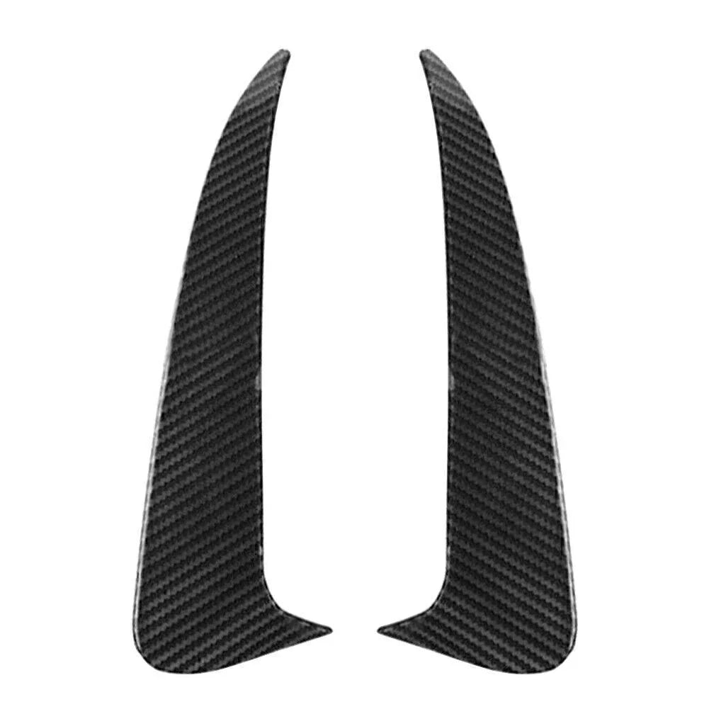 Carbon Rear Bumper Spoiler Canard Air Vent for Mercedes Benz C Class Coupe (2015-2021)