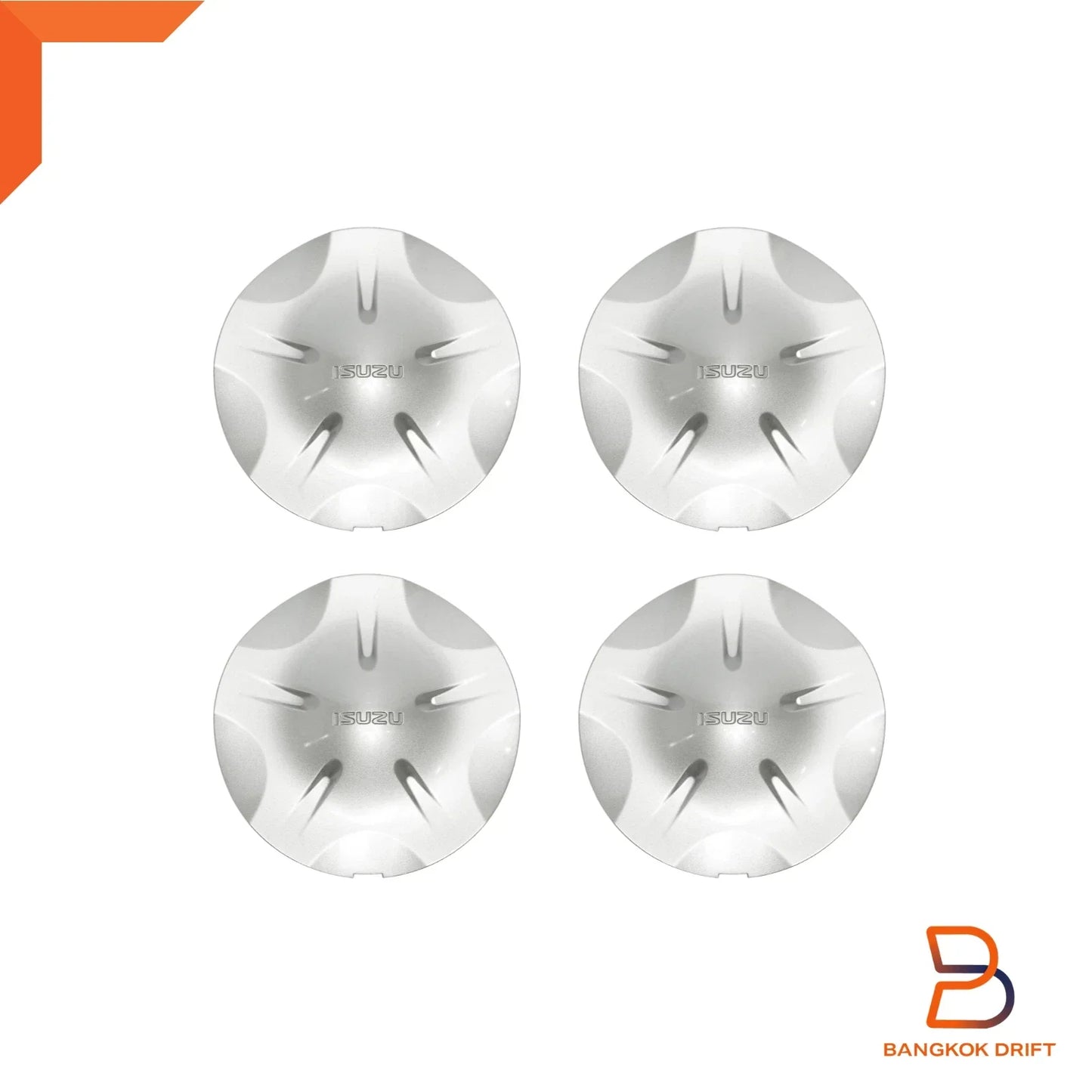4PC Silver Wheel Cap Covers for Isuzu D-Max Ute 12-19