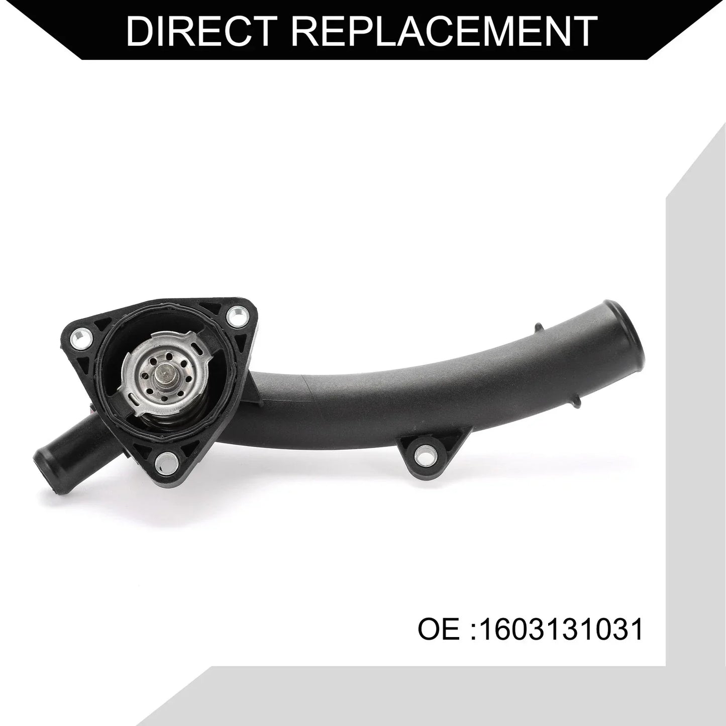 Thermostat Housing Assembly for Toyota Camry (2018-2023) 1 x Black