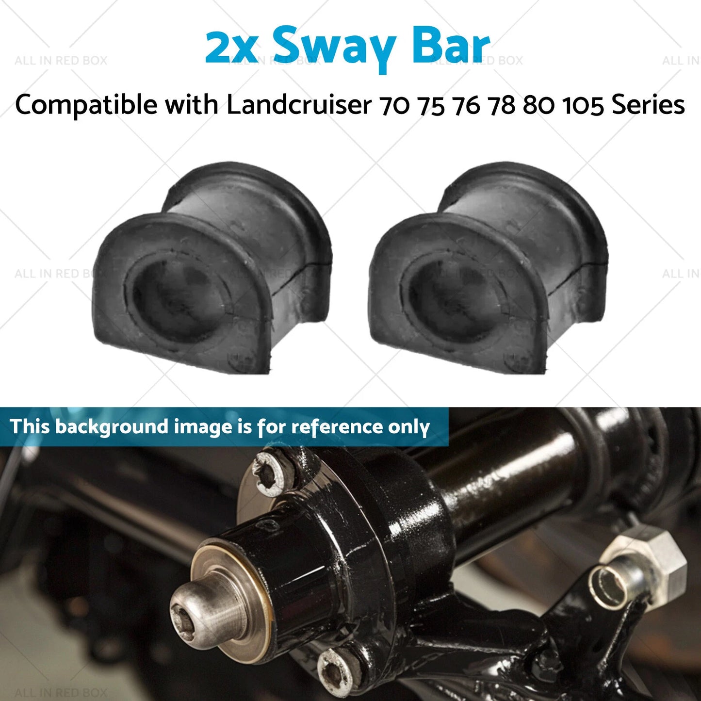 Sway Bars for Toyota Land Cruiser 70 75 76 78 80 105 Series (1990-2023)