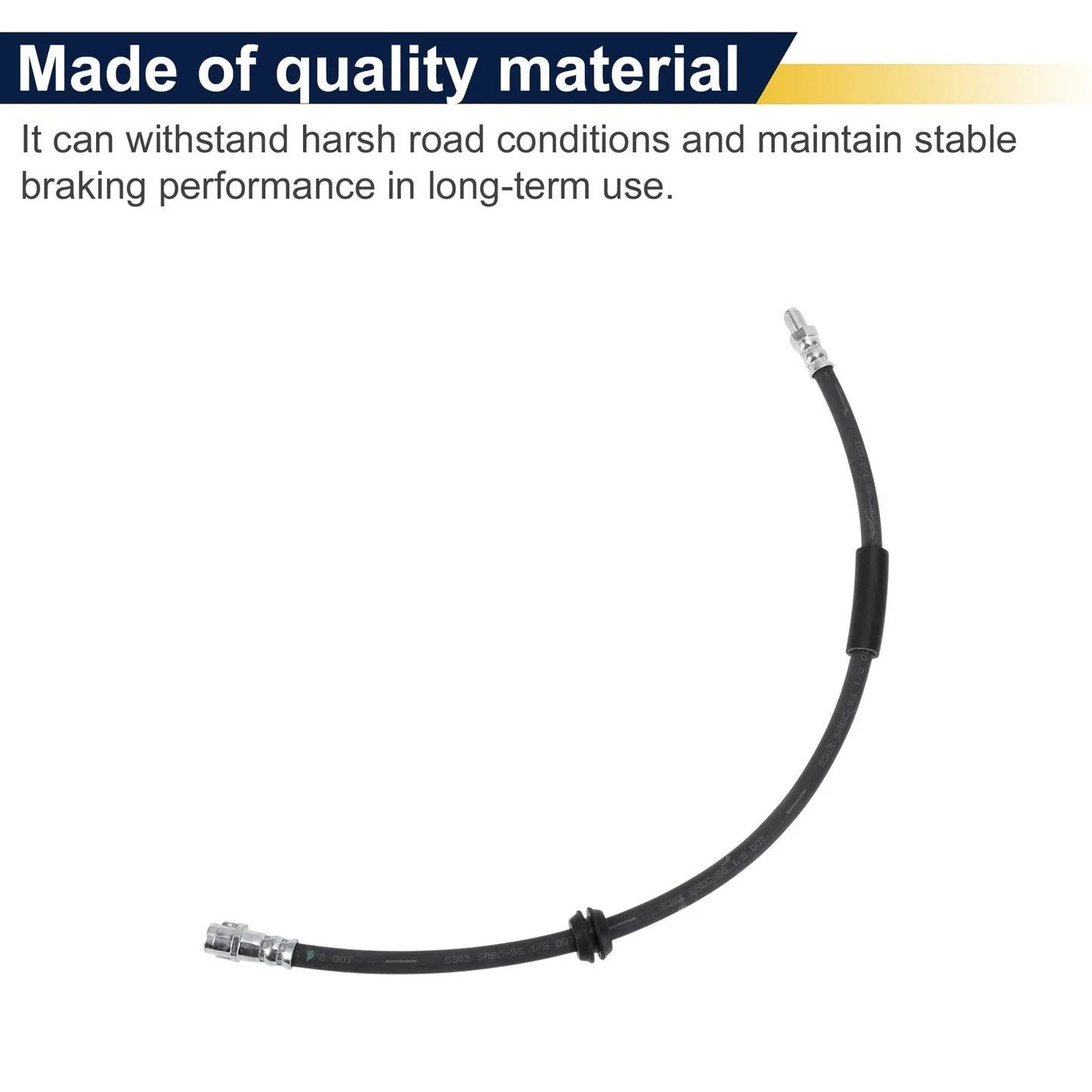 Front Brake Hose for Mercedes-Benz Sprinter 2500 2007-2018 (2 x)