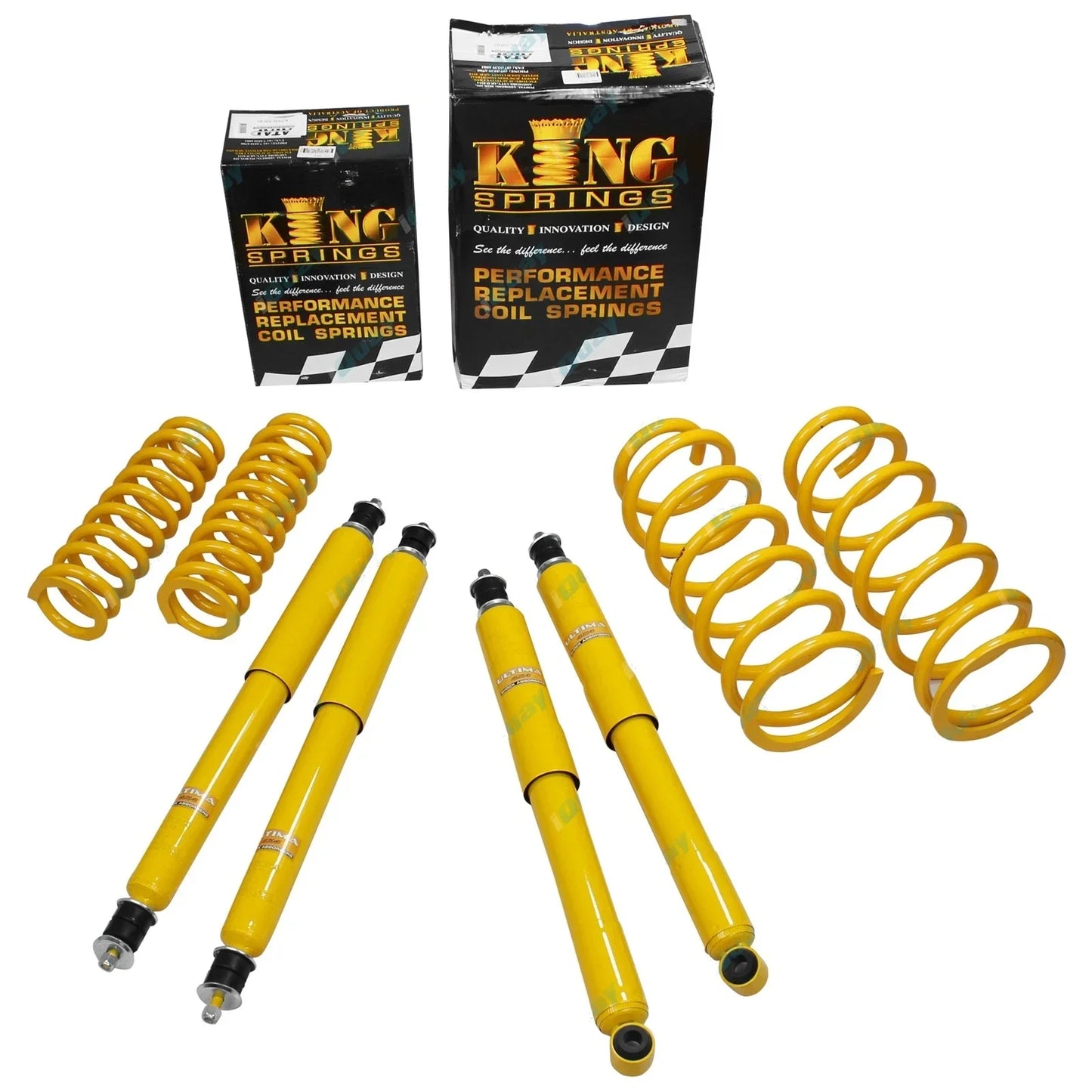 50mm 2" Suspension Spring Lift Kit for Toyota 105 Series Landcruiser HZJ105
