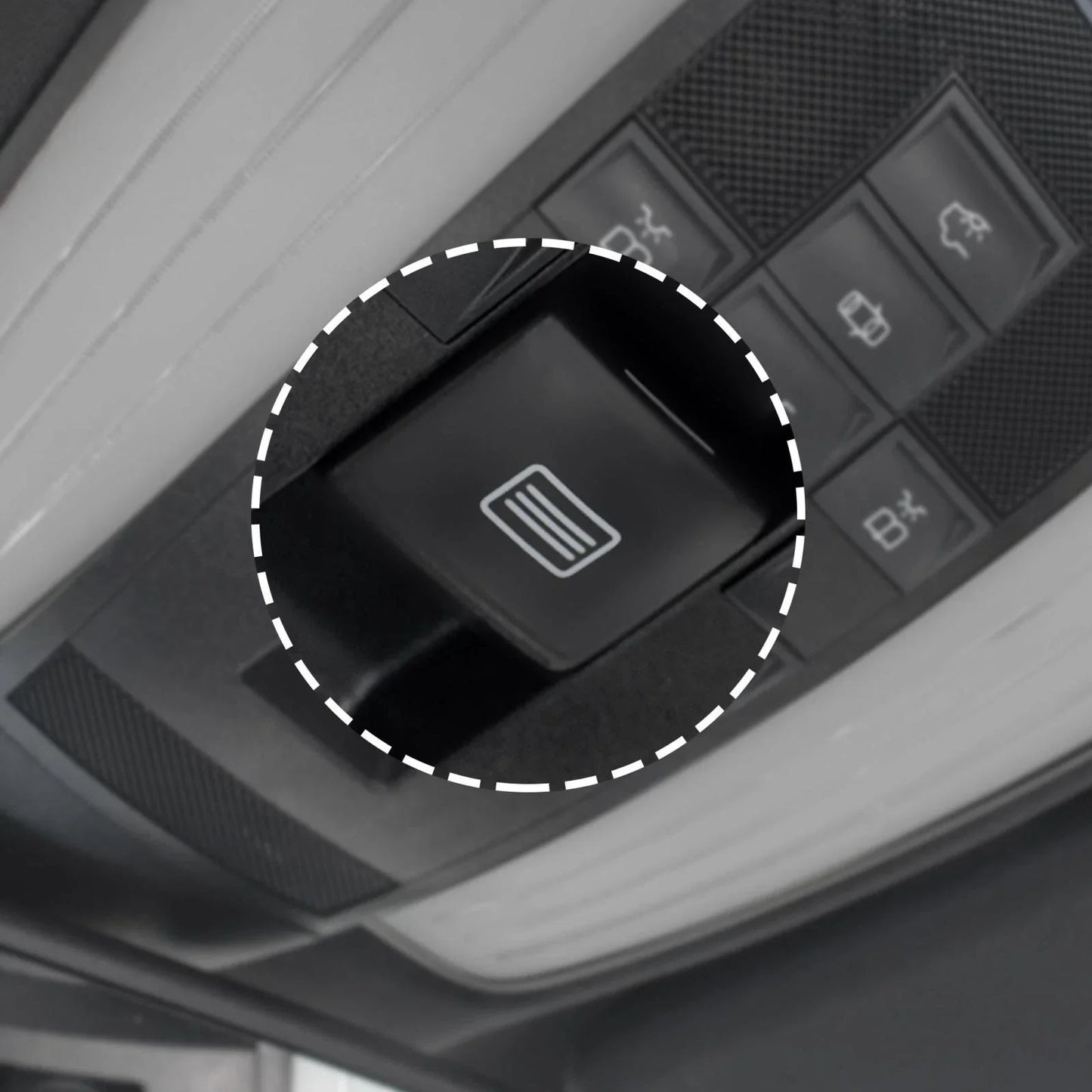 Sunroof Window Switch Button Cover for Mercedes-Benz W204 W212 C207 W218