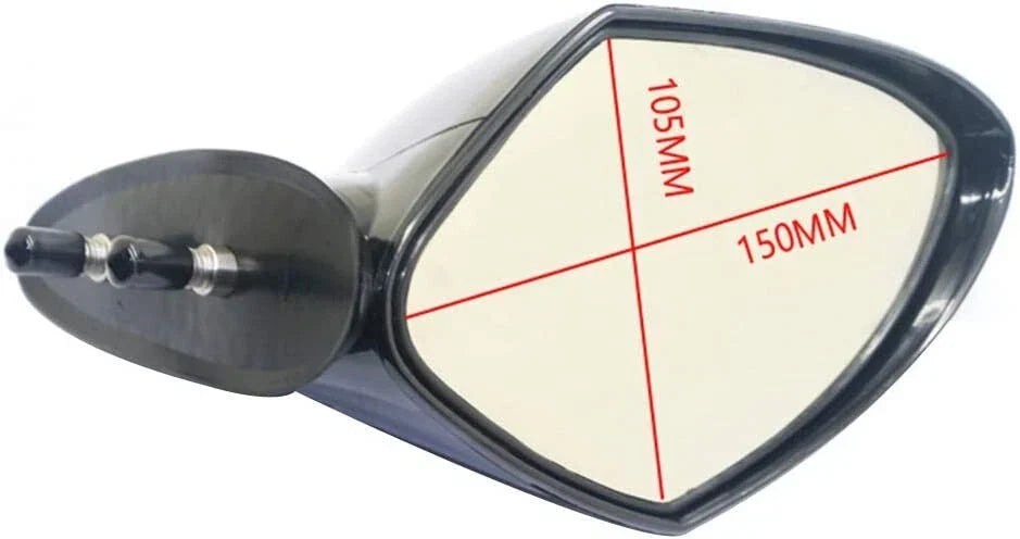 Motorboat Rearview Mirrors for Yamaha WaveRunner VX110 Cruiser (2002-2009)