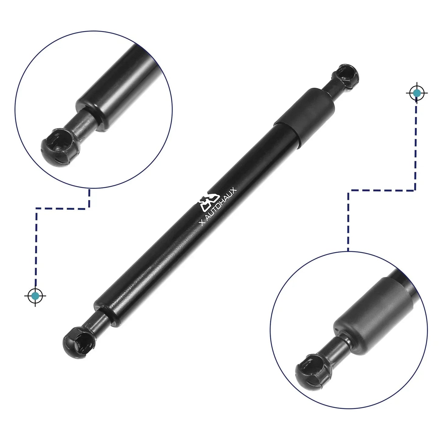 Rear Tailgate Assist Shock Lift Support Struts for Dodge Ram 1500 (2009-2018)