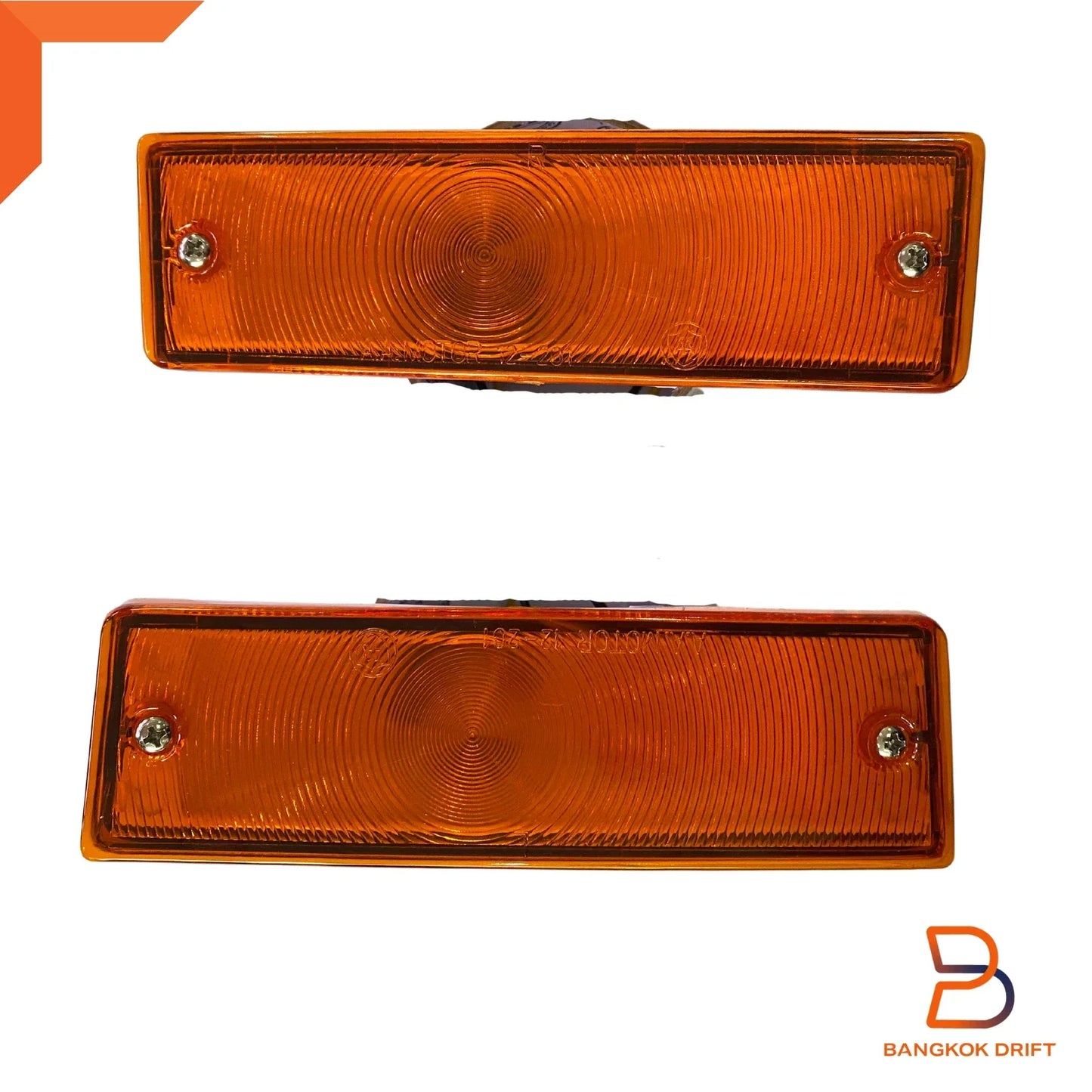 Front Bumper Bar Indicators Park Lamps for Toyota Corolla (83-87)
