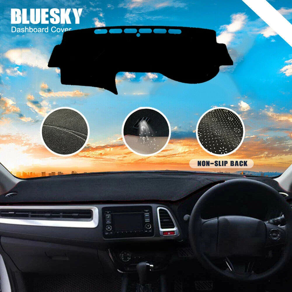 Non-Slip Dash Mat for Honda Accord Euro CL9 2.4L (2003-2008) Black Cover