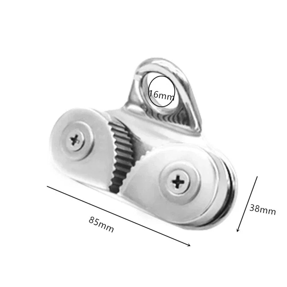 Cam Pulley Rope Clamp Accessory for Boat Sailboat Kayak Canoe