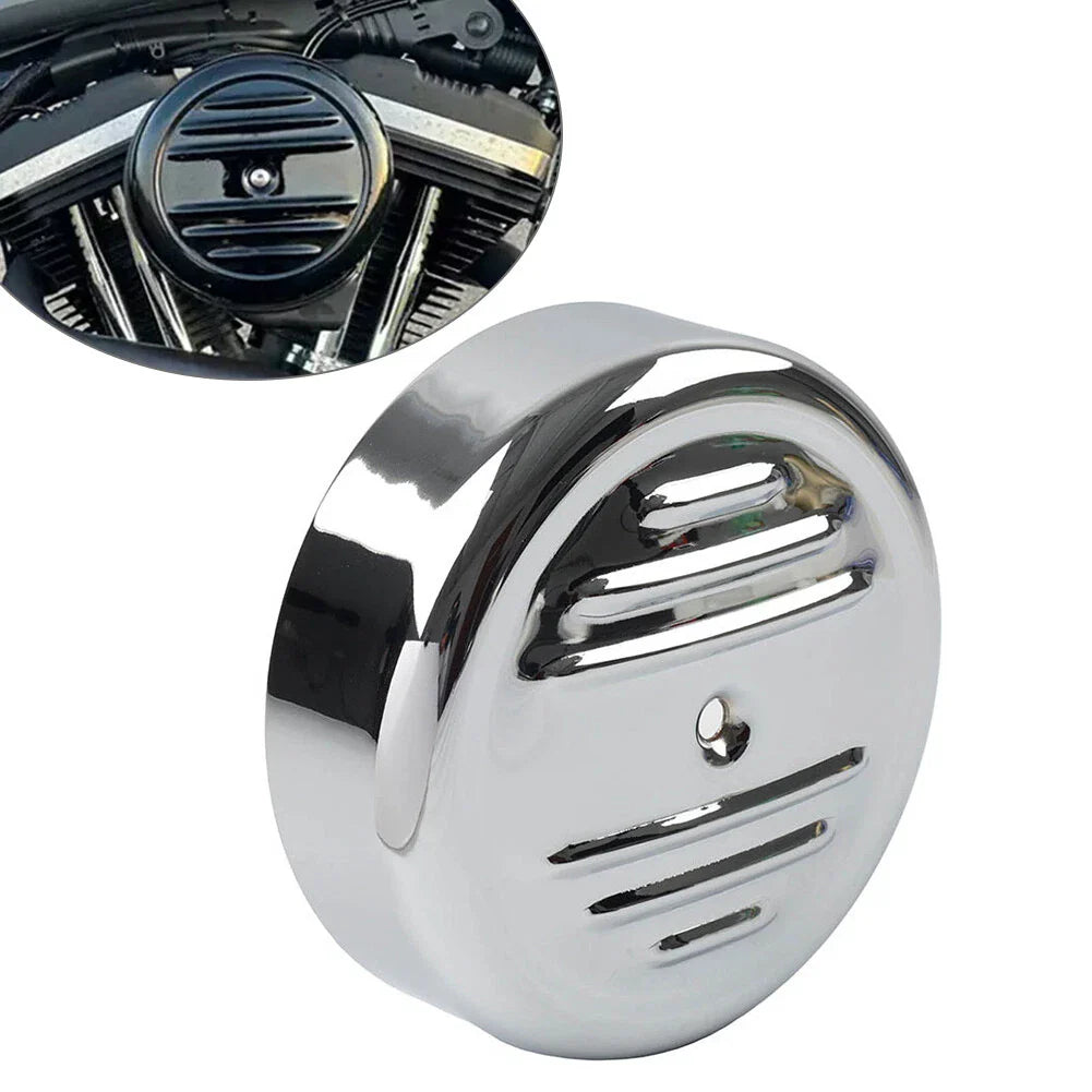 7" Round Stripe Air Cleaner Cover for Harley FXD FLST FXST FLT (2000-2017)
