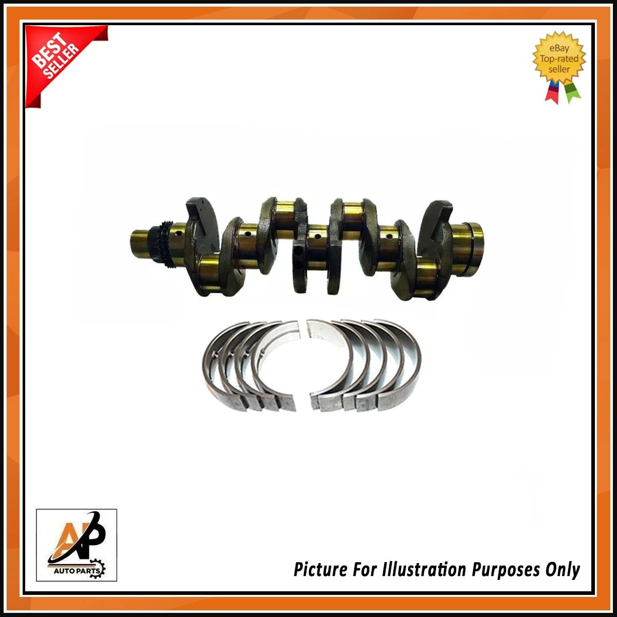 Crankshaft Bearings Kit Replacement for Fiat Ducato 3.0 Diesel (2010–2022)