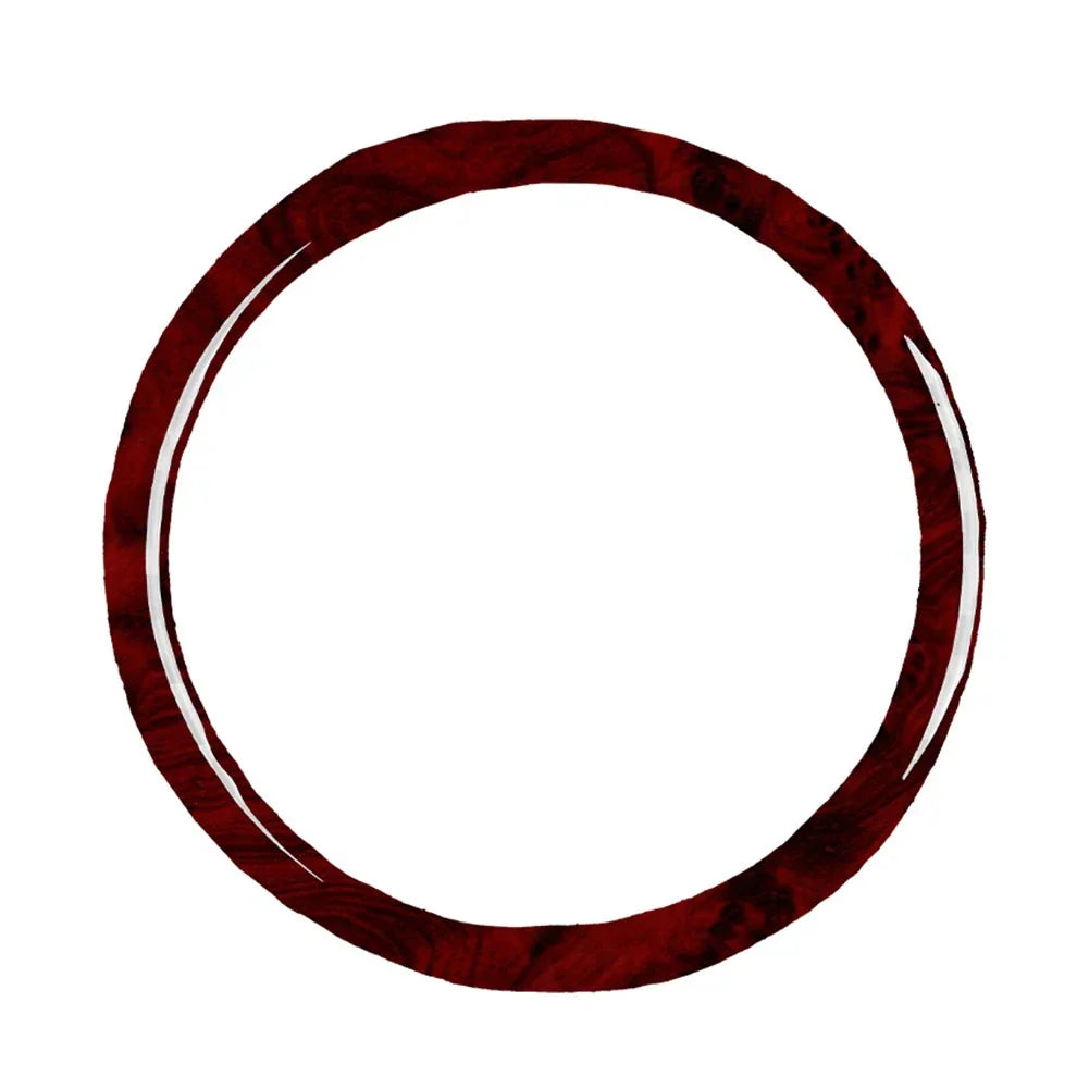 Water Cup Holder Ring Cover Trim for BMW 3 Series E36 (1994-1996) Red Wood Grain