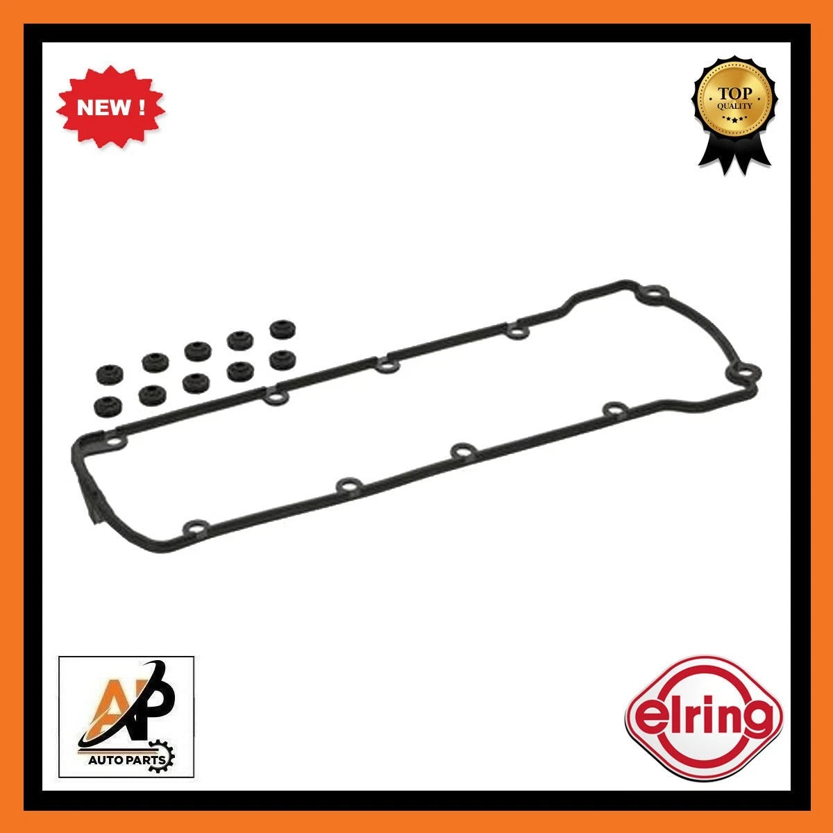 Cylinder Head Cover Gasket Set Replacement for BMW M43 B19 (1993–1995)