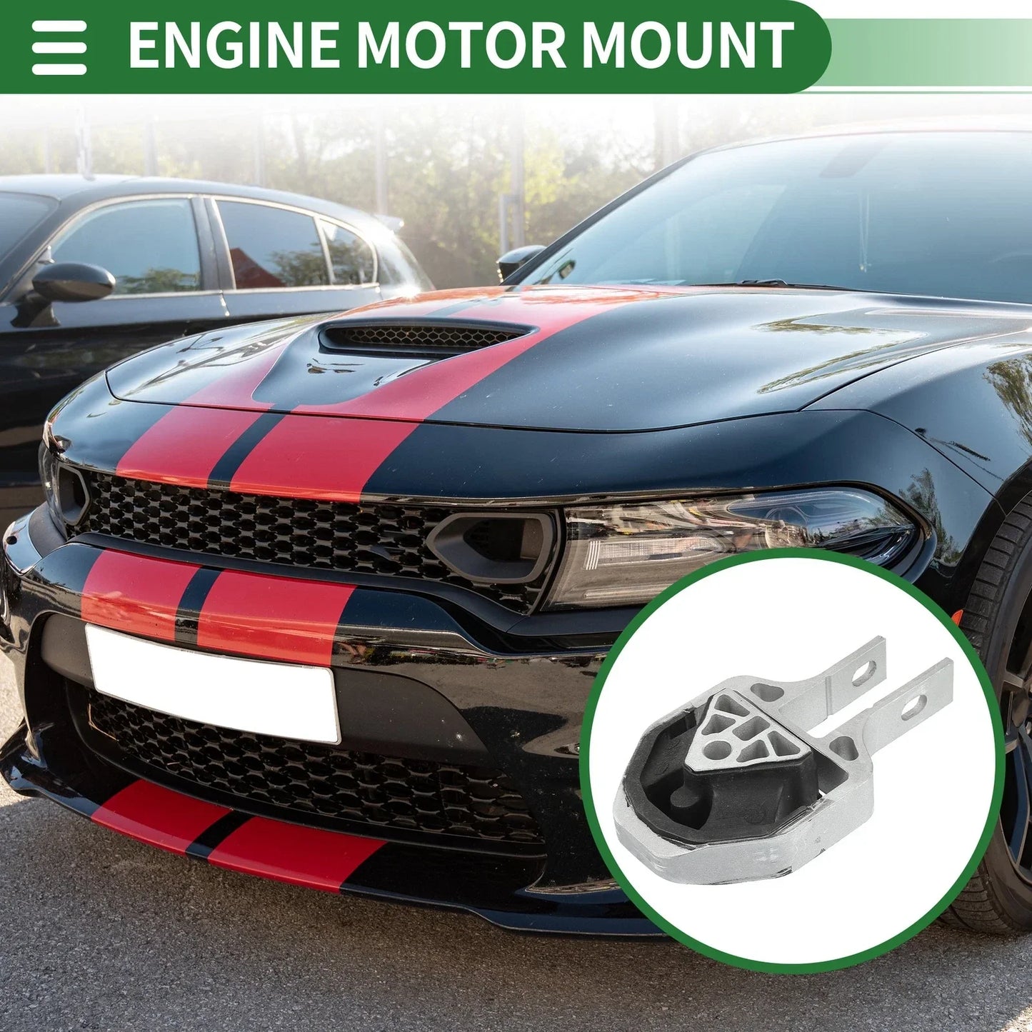 Engine Motor Mount for Dodge Dart 1.4L, 2.0L, 2.4L (2012-2016)