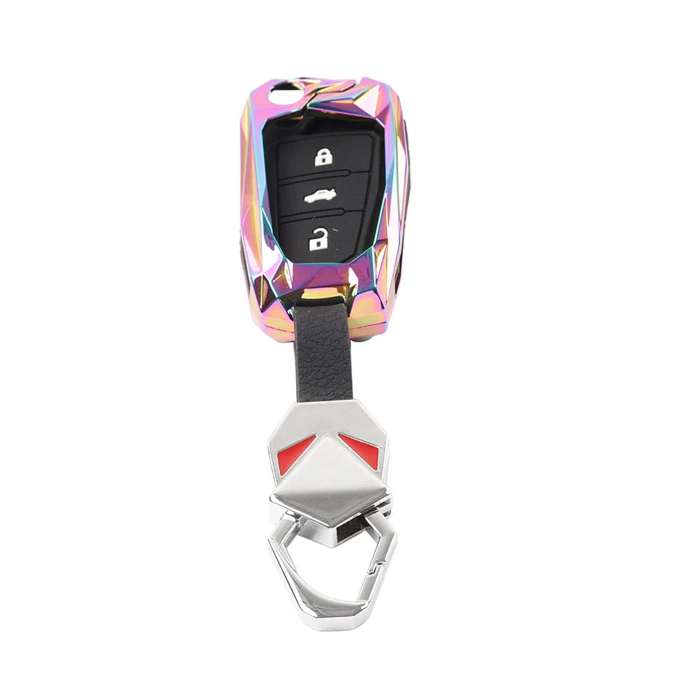 3 x Button Key Fob Case Shell Cover for Audi A5 Quattro (2008-2010)