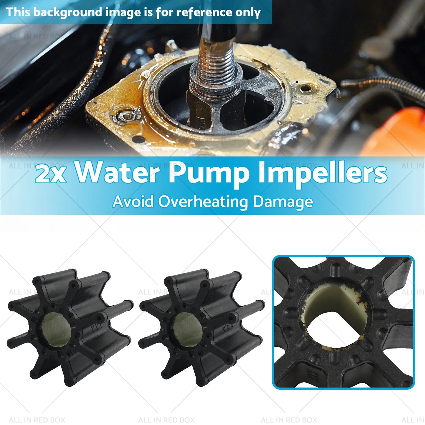Water Pump Impellers for Mercury Mercruiser 5.0L 5.7L 7.4L