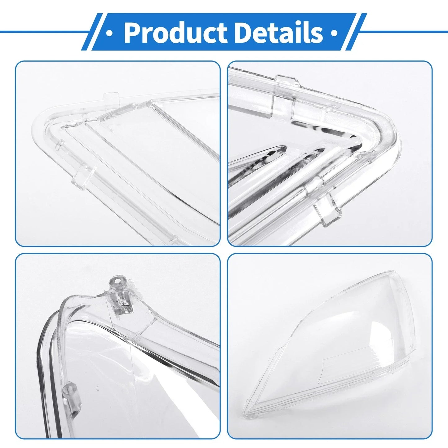Car Front Left Headlight Lens Cover for Lexus GX470 (2003-2009)