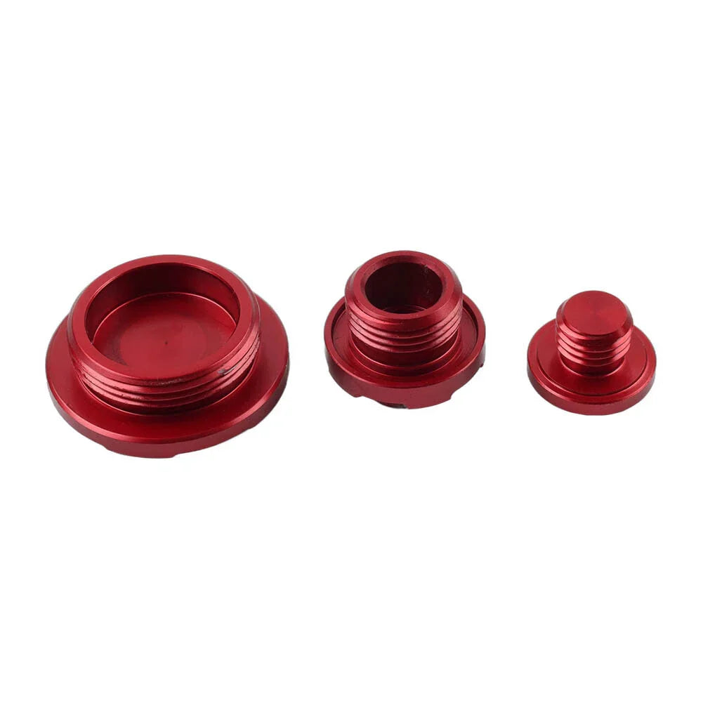 Engine Timing Oil Filter Plugs Bolts Set for Kawasaki KX250 KX450 KLX450R