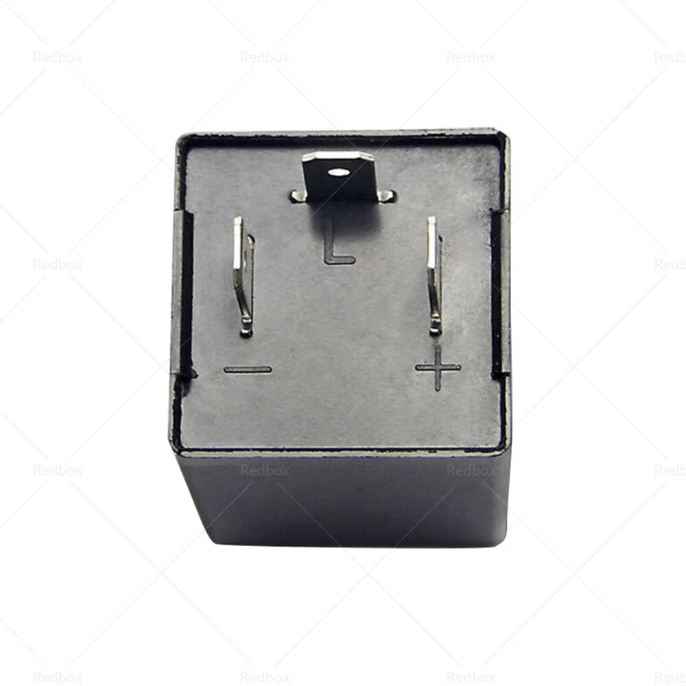 12V 3 Pin LED Flasher Relay Unit for Indicator/Blinker - Positive on Right