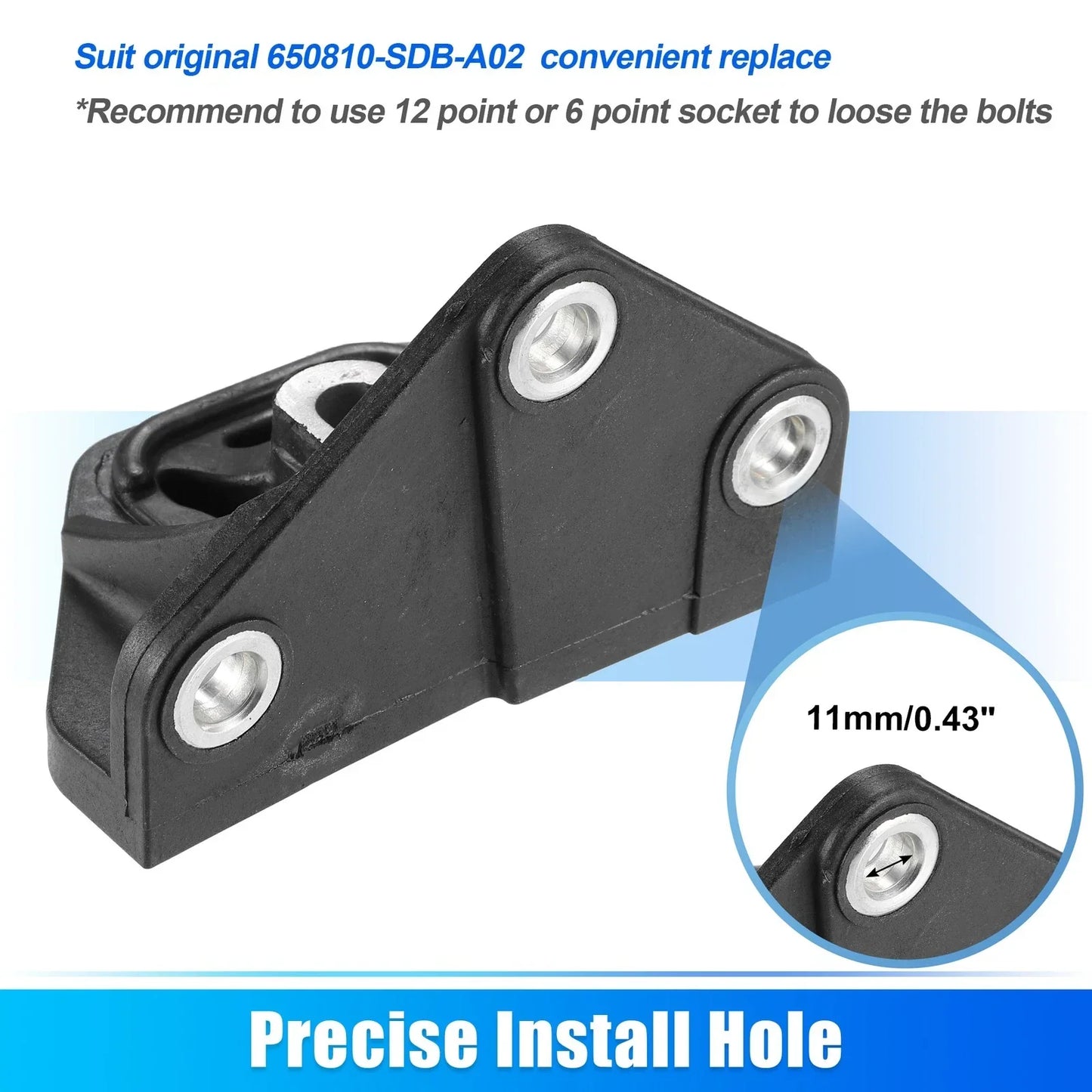 Engine Motor Mount for Honda Accord 2003-2007 (2 x Transmission Mounts)