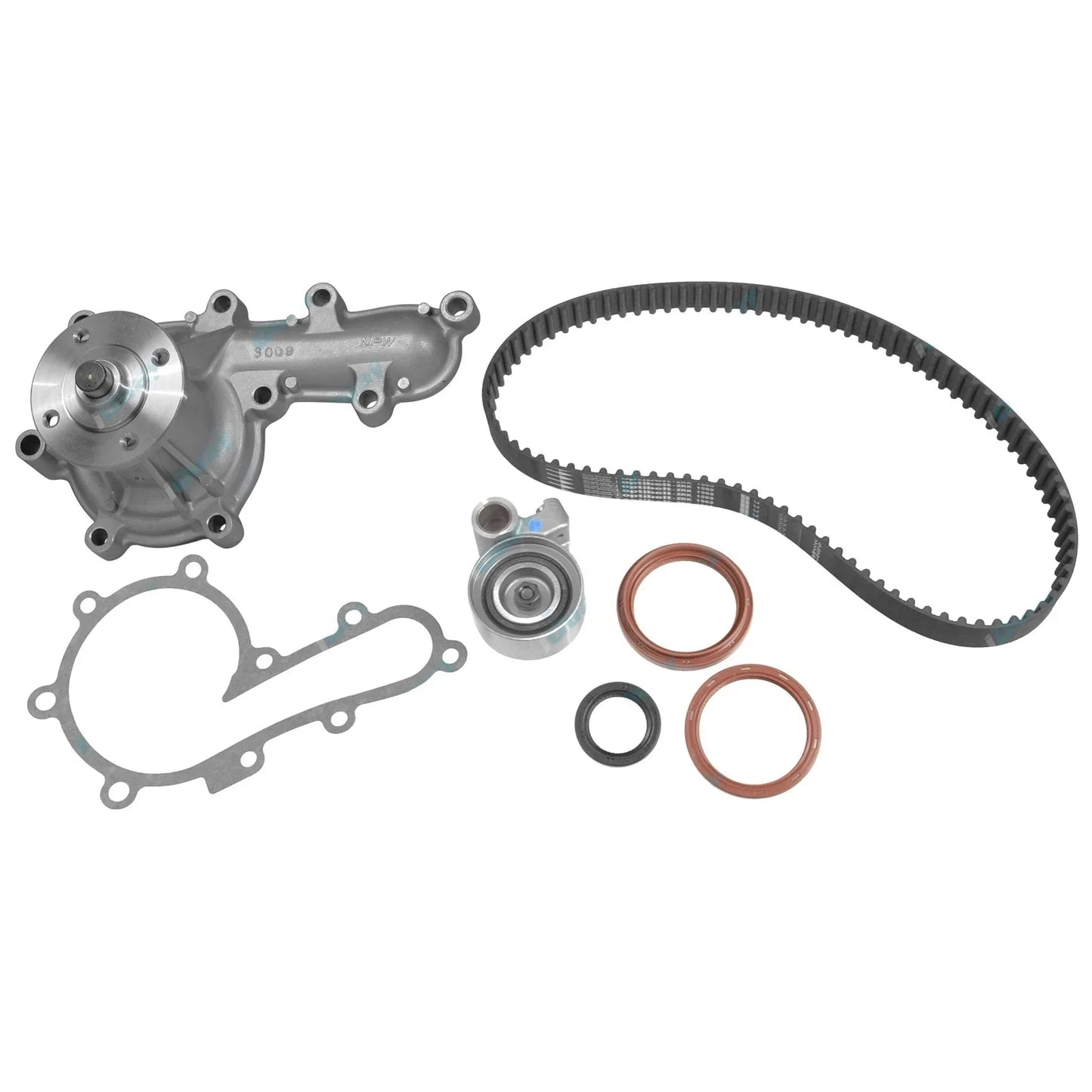 Timing Belt + Water Pump Kit for HZJ78 HZJ79 HZJ105 1HZ Tensioner 4.2L 5/98on