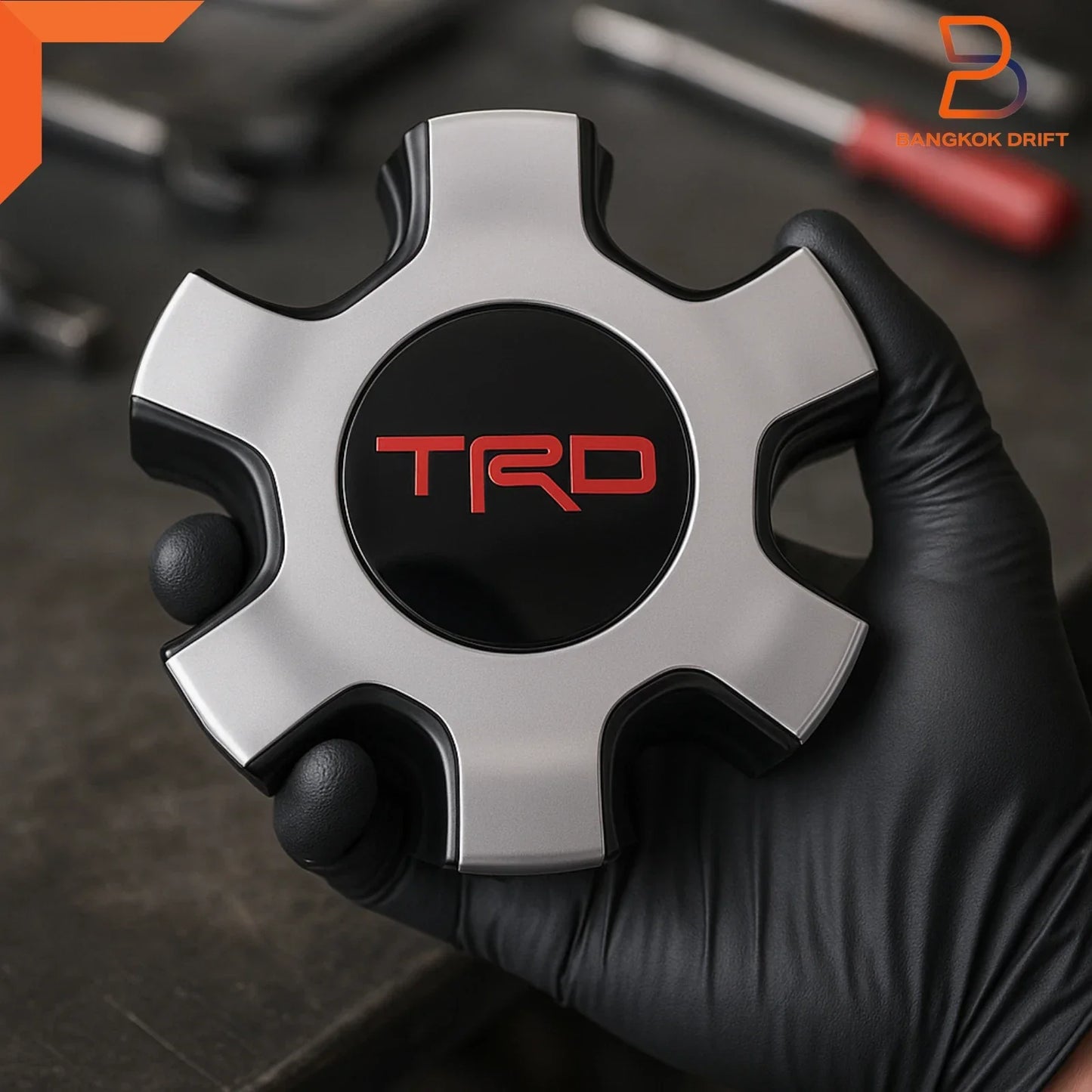 17-inch Wheel Center Cap for Toyota TRD 6-Spoke Rims