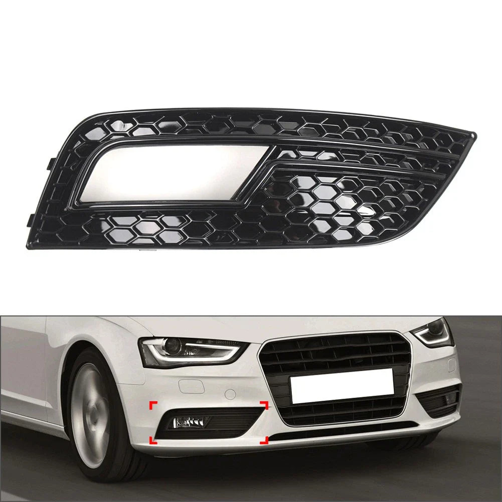 Front Right Fog Light Grille Cover for Audi A4 (2013-2016)