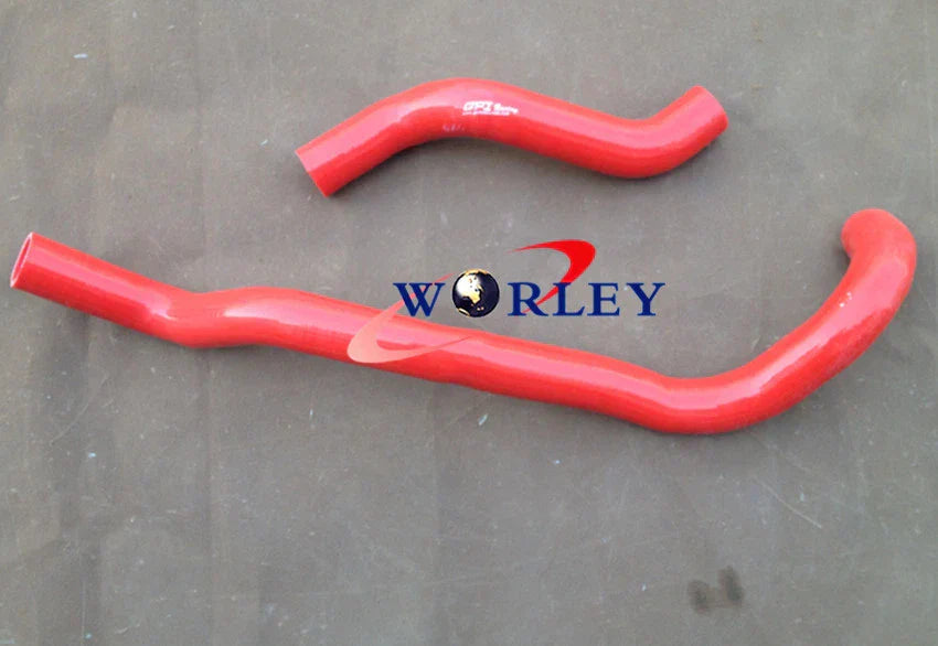 Red Silicone Radiator Hose for Navara D40 2.5L YD25 Turbo Diesel (2005-2008)
