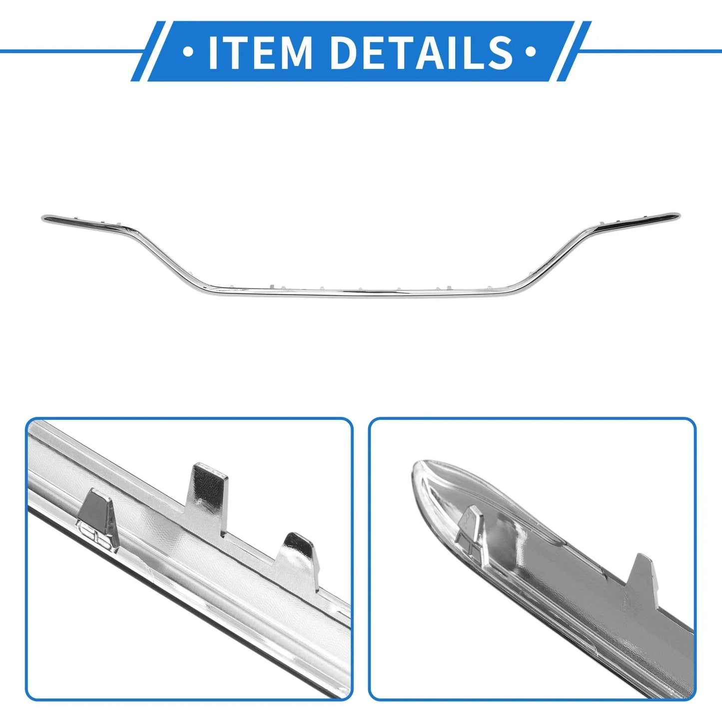 Rear Lower Center Bumper Grille Trim for Mercedes-Benz W205 (2019-2021)