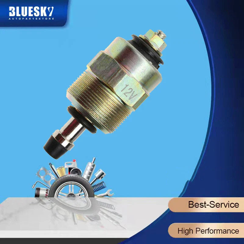 12v Stop Solenoid for Zexel Injector Pump GQ GU RD28 TD42 TD42T D22 QD32 (1997-2007)