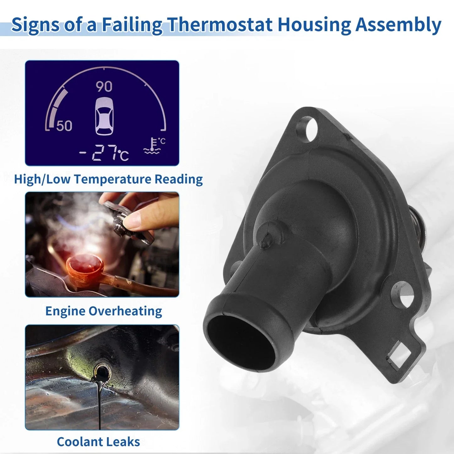 Engine Coolant Thermostat Housing for Acura ILX (2013-2015)