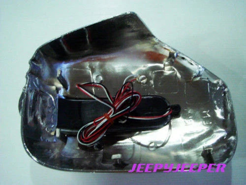 Chrome LED Mirror Covers for Mitsubishi L200 Triton Pajero (2005-2015)