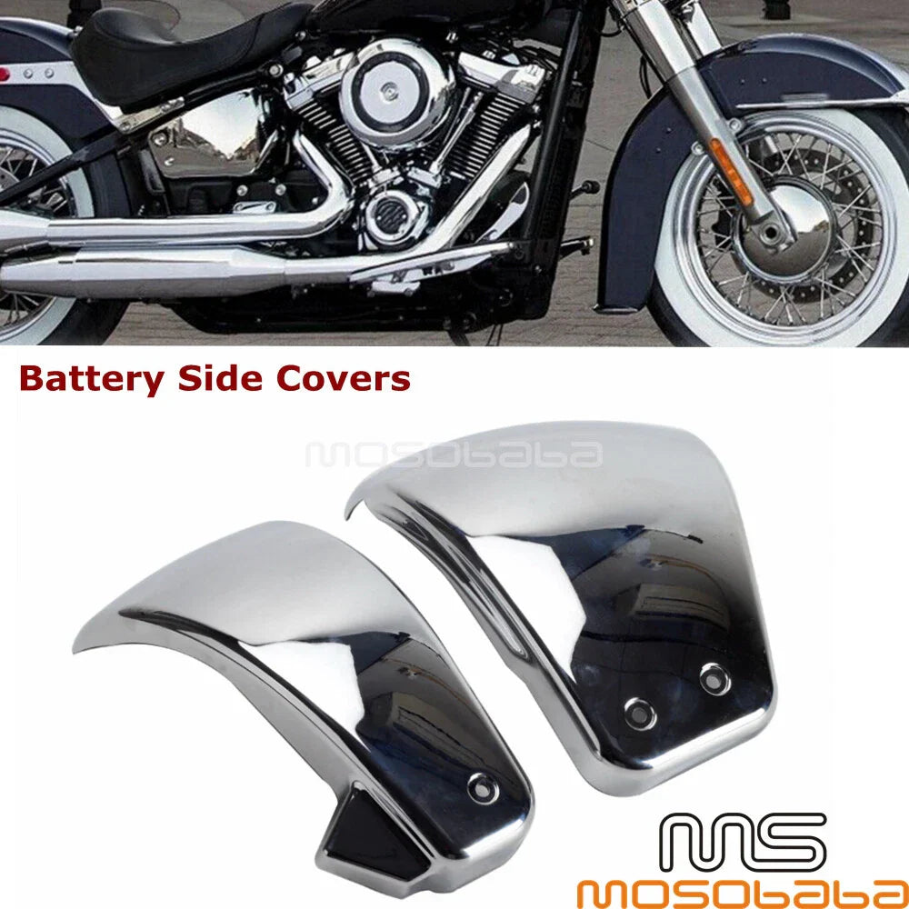Battery Side Covers for Harley Softail Low Rider FXLR FXLRS FXLRS 2018-2022