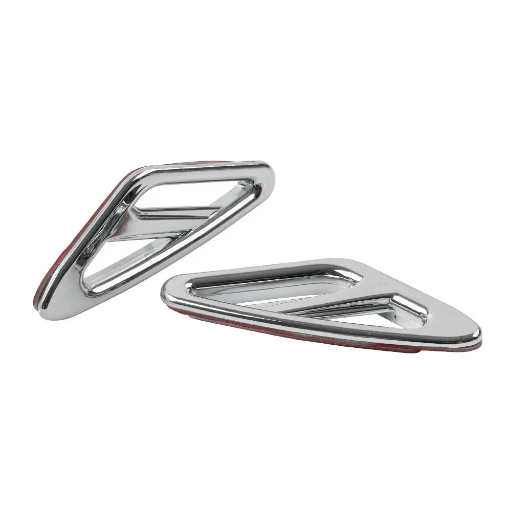 Chrome Front Mugguard Filler Accents for Honda GL1800 Goldwing (2001-2017)