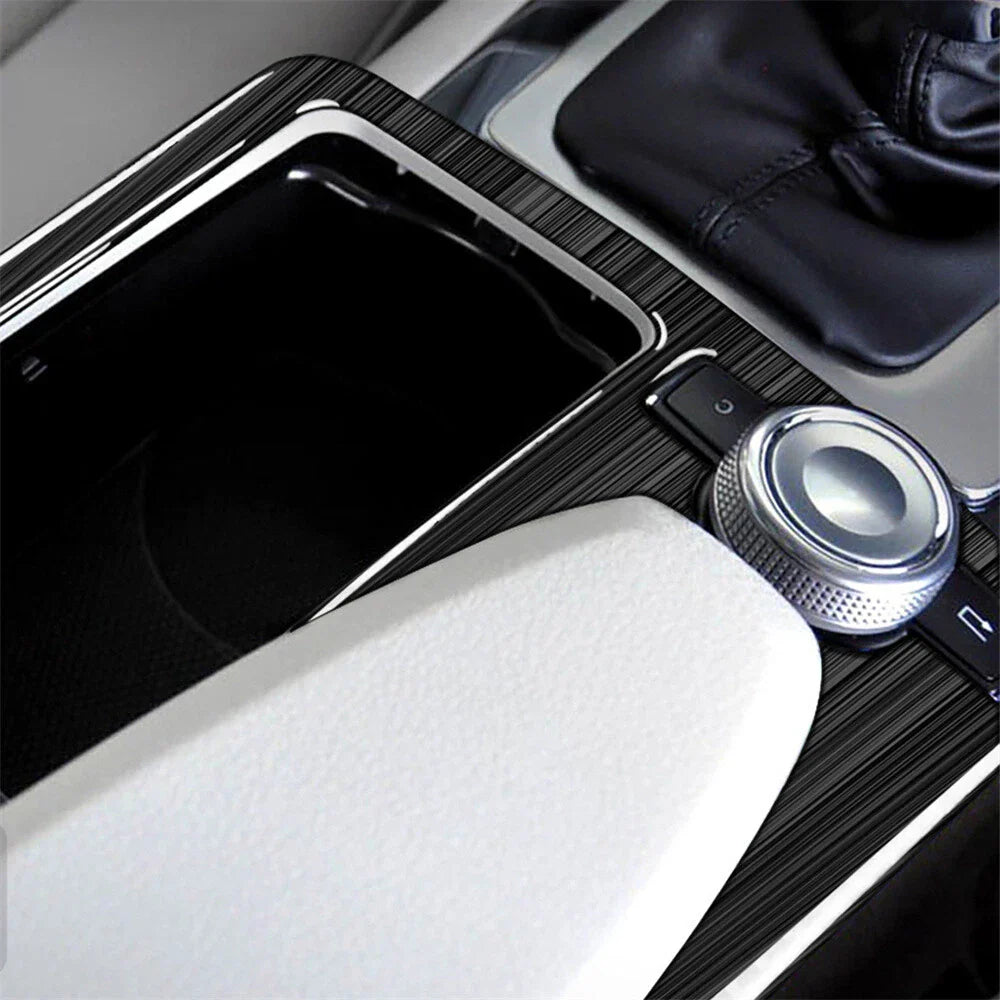 Cup Holder Panel Cover Trim for Mercedes Benz C E Class W204 W212 (2007-2016)