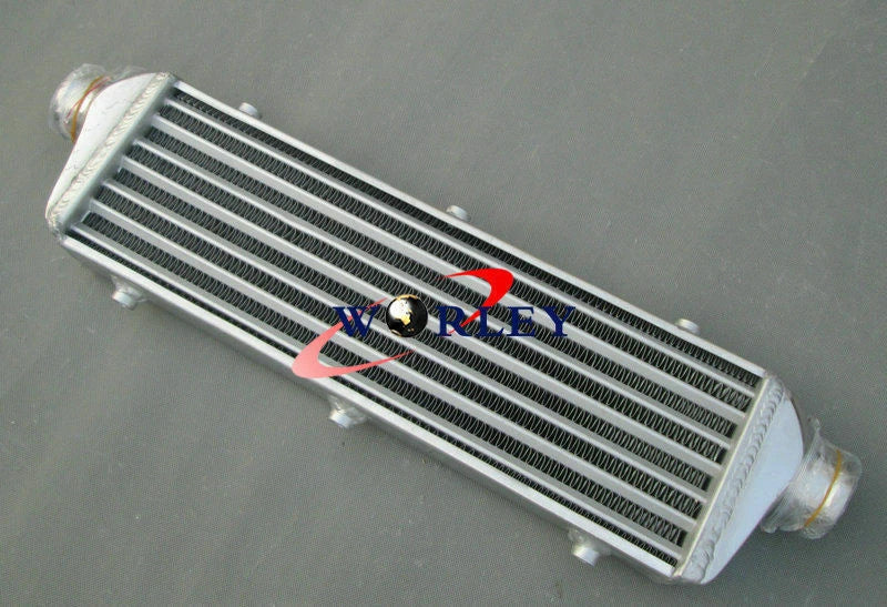 Turbo Front Mount Aluminum Intercooler 430x150x50mm for Universal