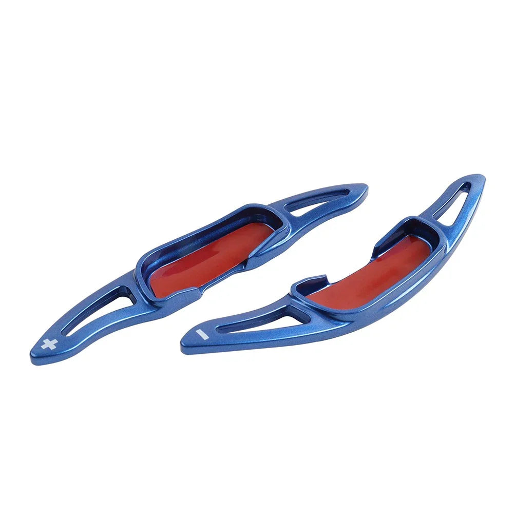 Blue Steering Wheel Shifter Paddle Extensions for Mazda 3 6 CX-3 CX-4 CX-5 MX-5