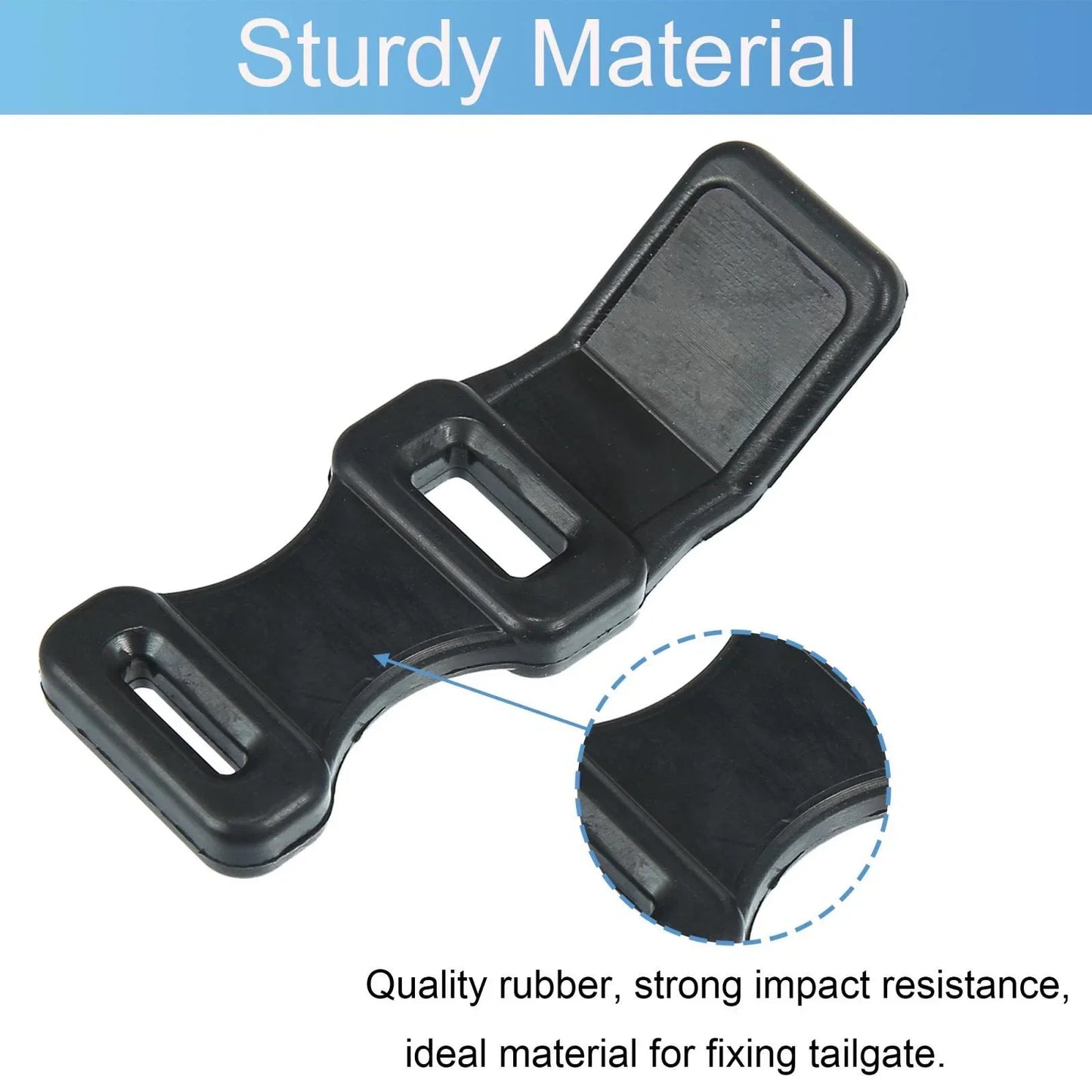 2 x Rear Rack Door Rubber Straps for Honda ATC200E TRX300 TRX350 (1985-1999)