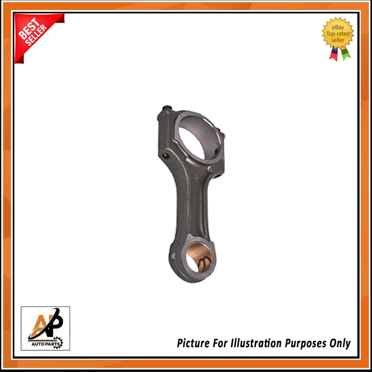 Connecting Rod Set Replacement 4pc for Peugeot Ford 2.0 DW10 (2009–2016)