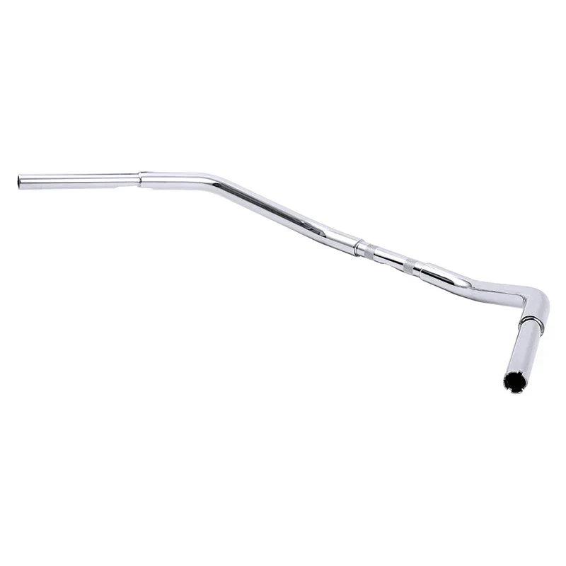 Rise Bar 3.5" Handlebar for Harley Sportster Softail Dyna Black/Chrome