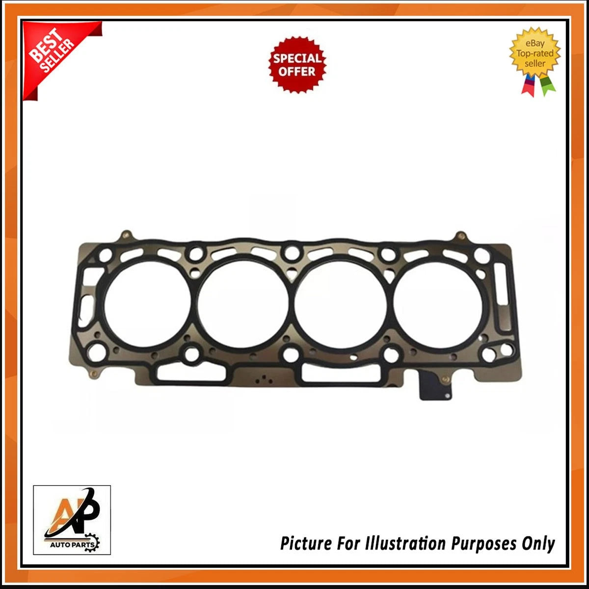 Cylinder Head Gasket Set with Bolts for Peugeot Boxer 2.0 BlueHDi (2014–)