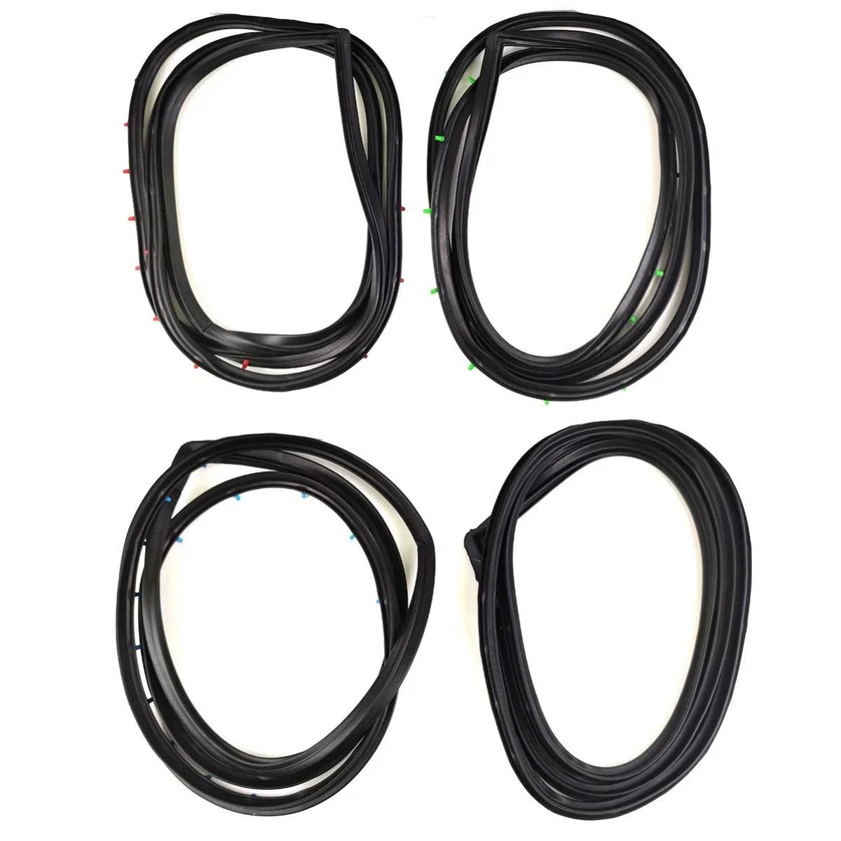 Door Rubber Seal Weatherstrip Set 4 Fits Toyota Corona RT60 4D Sedan 1968-70 D08