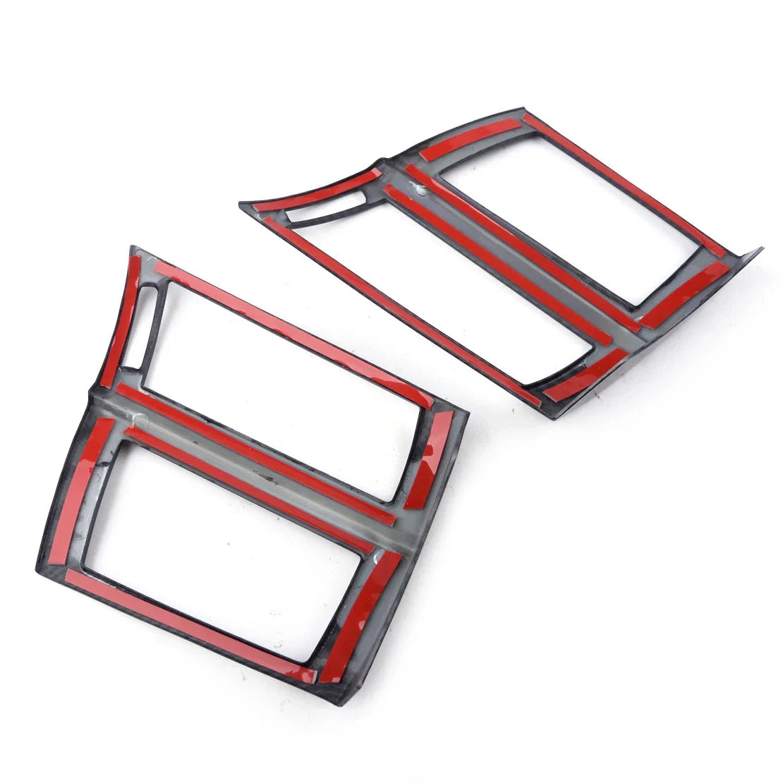 2 x Carbon Fiber ABS Side Air Vent Grille Covers for BMW E70 E71 (2008-2013)