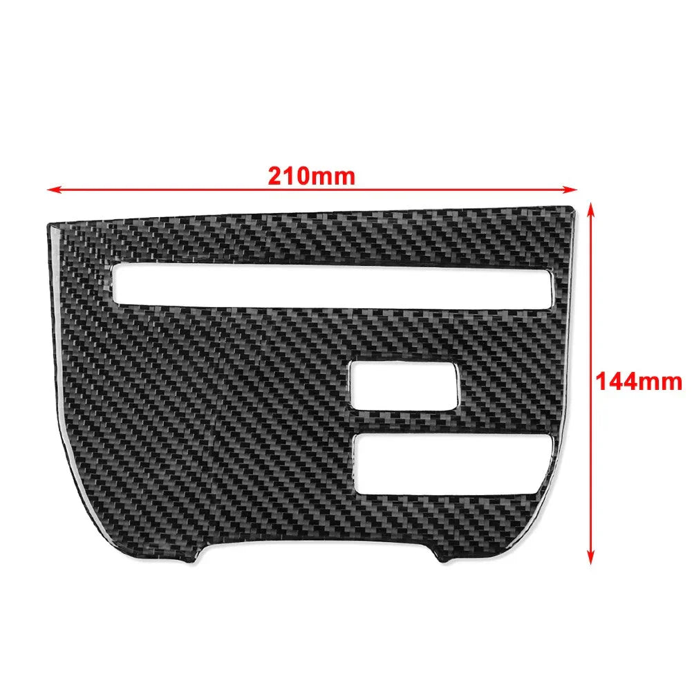 CD Panel Cover Trim for Nissan GTR R35 (2008-2016) Black RHD