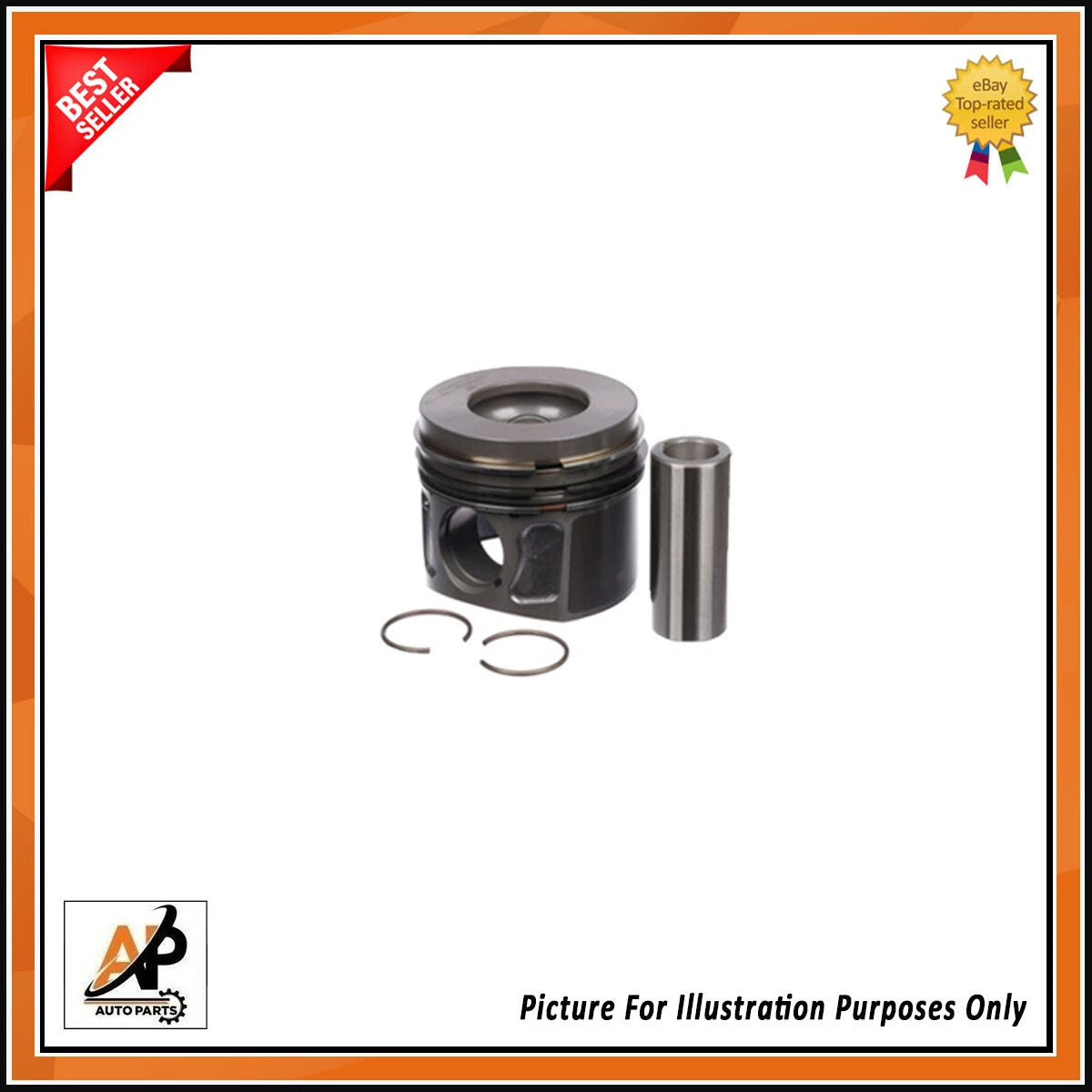Connecting Rods and Pistons Set of 4 for Hyundai Kia 2.2 CRDI (2000–2019)