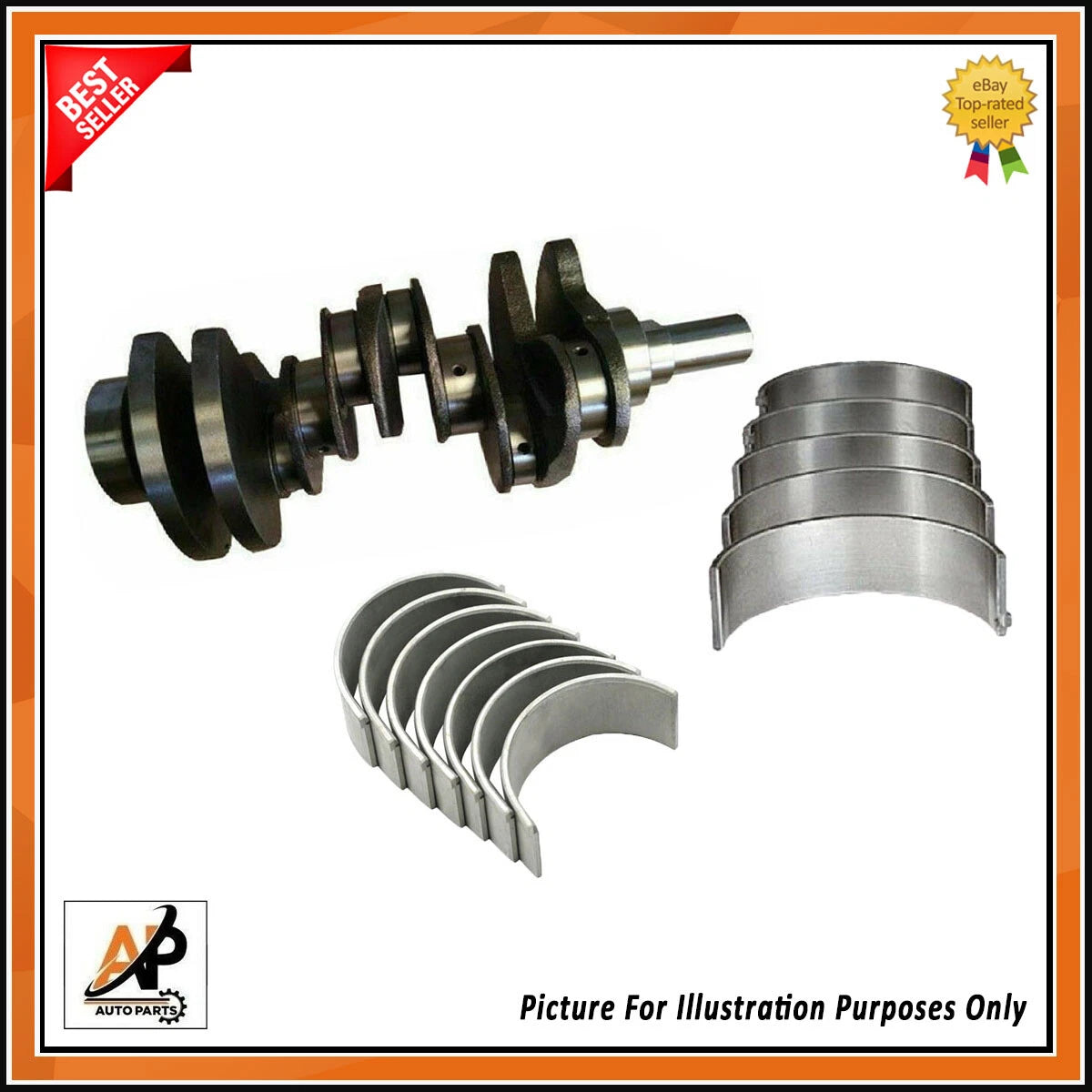 Crankshaft Bearings Set for Land Rover Range Rover Sport Vogue 3.0 (2006–2013)