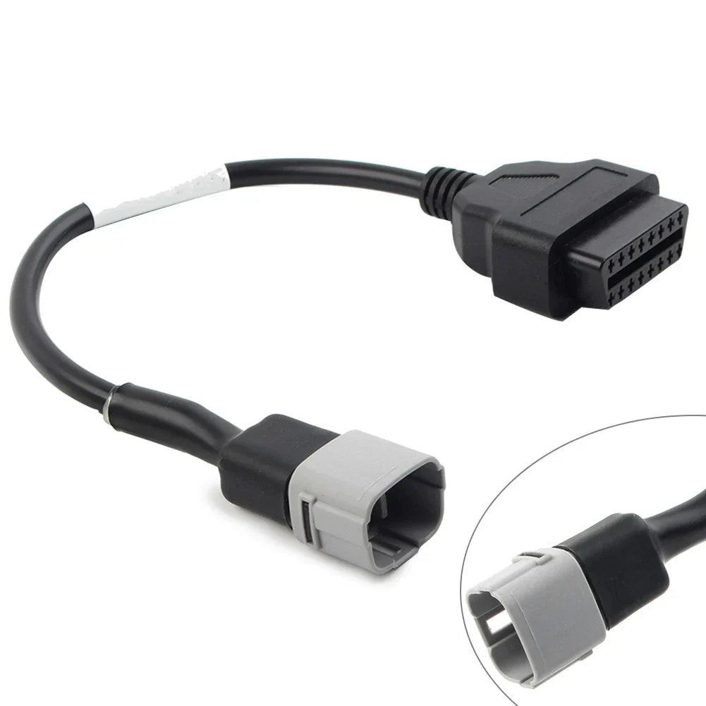 6Pin OBD2 Diagnostic Adapter Code Cable Connector for Suzuki GSX-R 1000 (2001-2023)