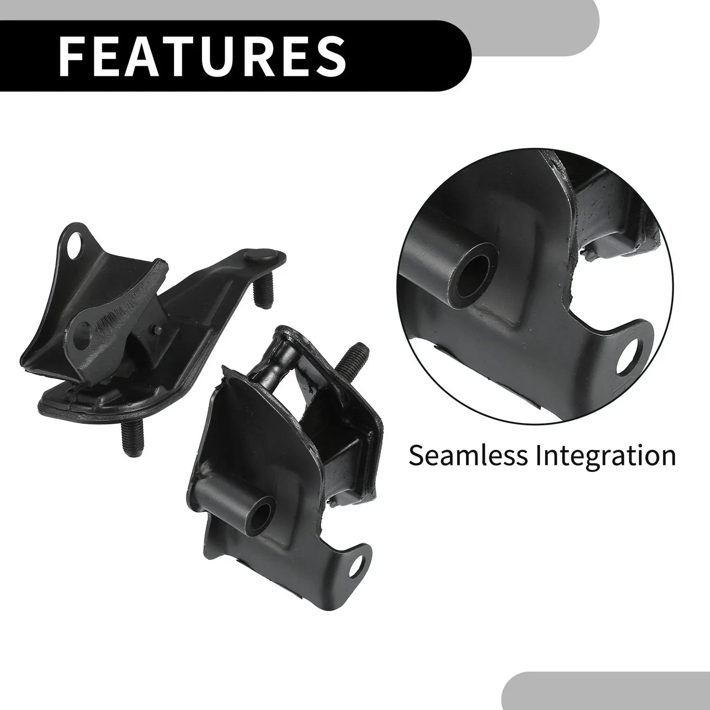 Engine Motor Mount Transmission Mounting Set for Honda Accord 2.4L (2003-2007)