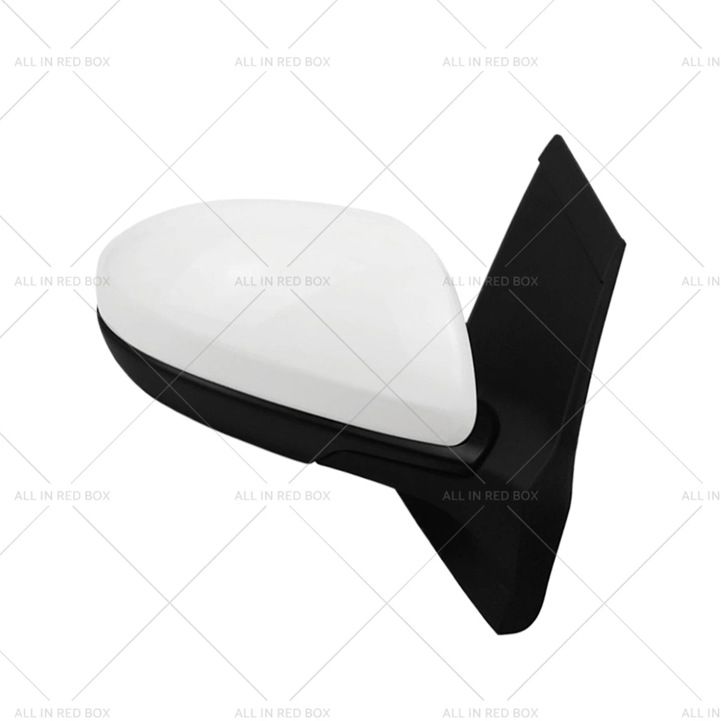 White Door Mirror for Mazda 2 DE Genki NEO MAXX (2007-2014)