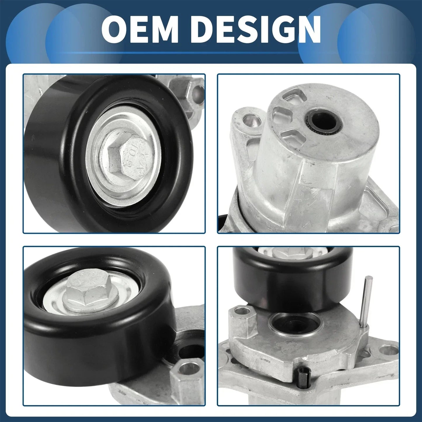 Belt Tensioner for Hyundai Accent (2005-2017) - Durable Metal Component